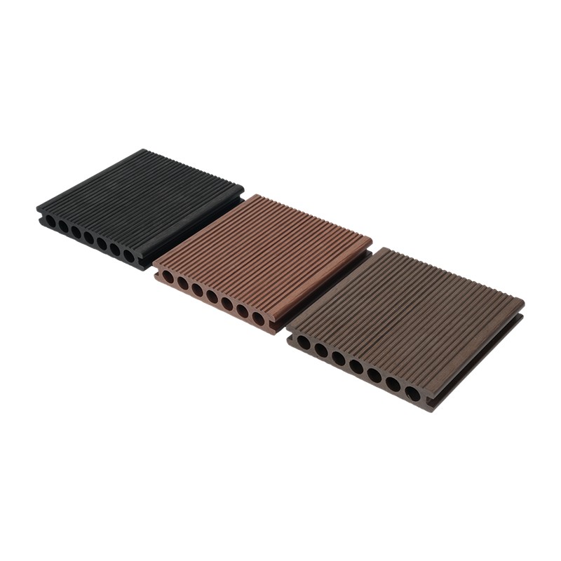 Wood Plastic Composite Outdoor Terrace Hollow Deck Boards